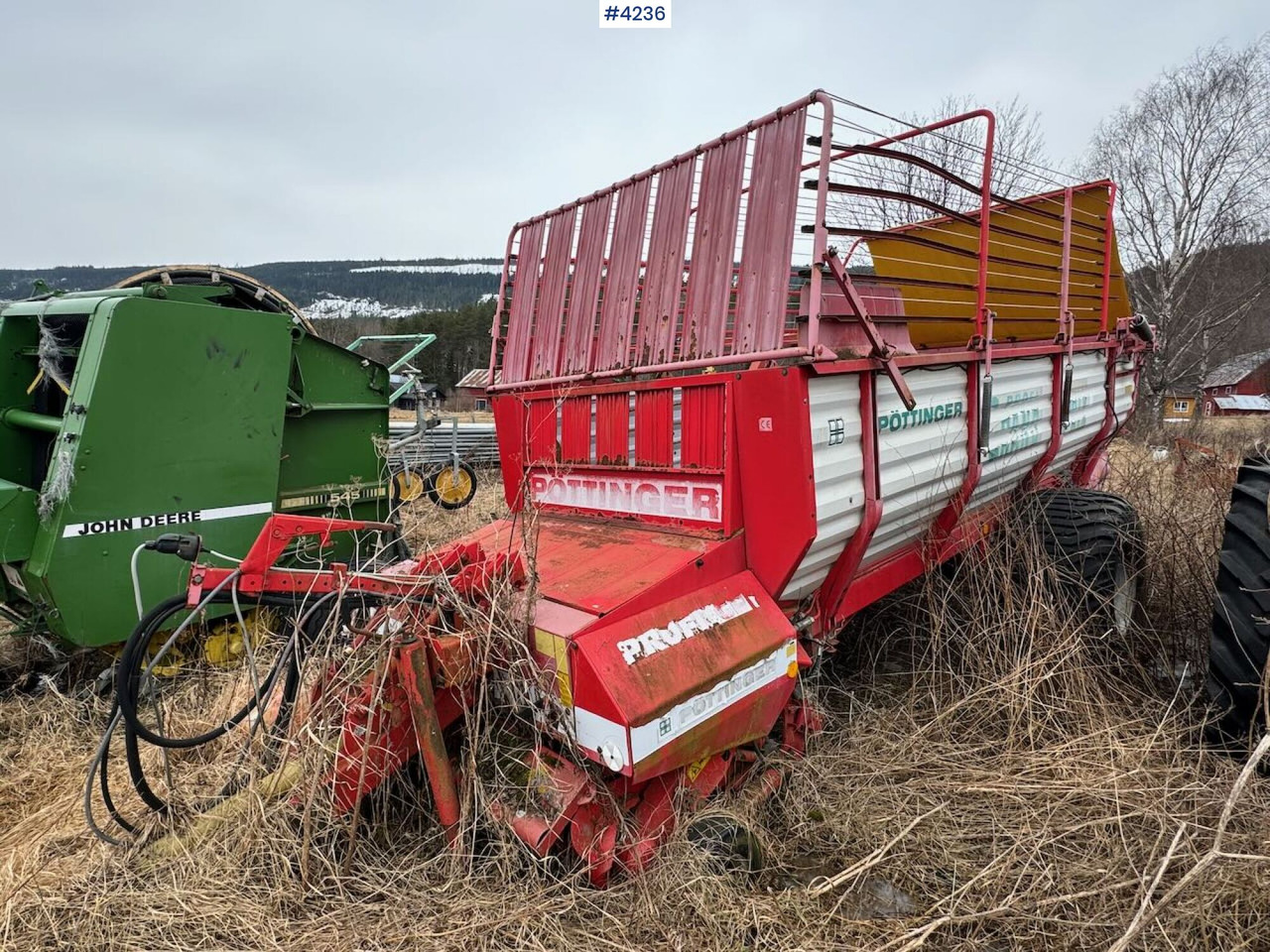 Pottinger 514 MUE Forage wagon - 干草和饲料设备:图1 Pottinger 514 MUE Forage wagon - 干草和饲料设备:图1