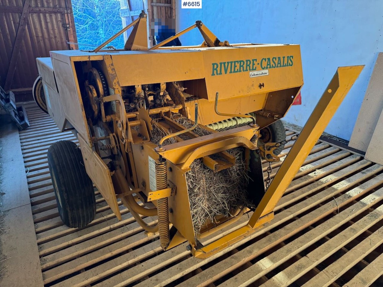 Rivierre-Casalis ER 40C Square baler - 干草和饲料设备:图1 Rivierre-Casalis ER 40C Square baler - 干草和饲料设备:图1