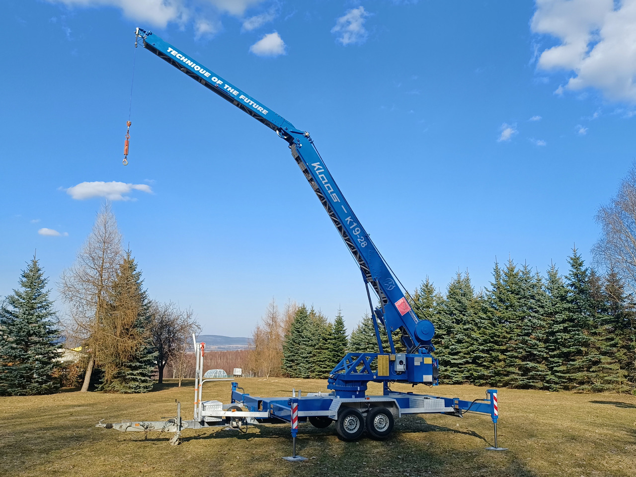 Klaas K19-28 - 移动式起重机, 全挂车:图3 Klaas K19-28 - 移动式起重机, 全挂车:图3