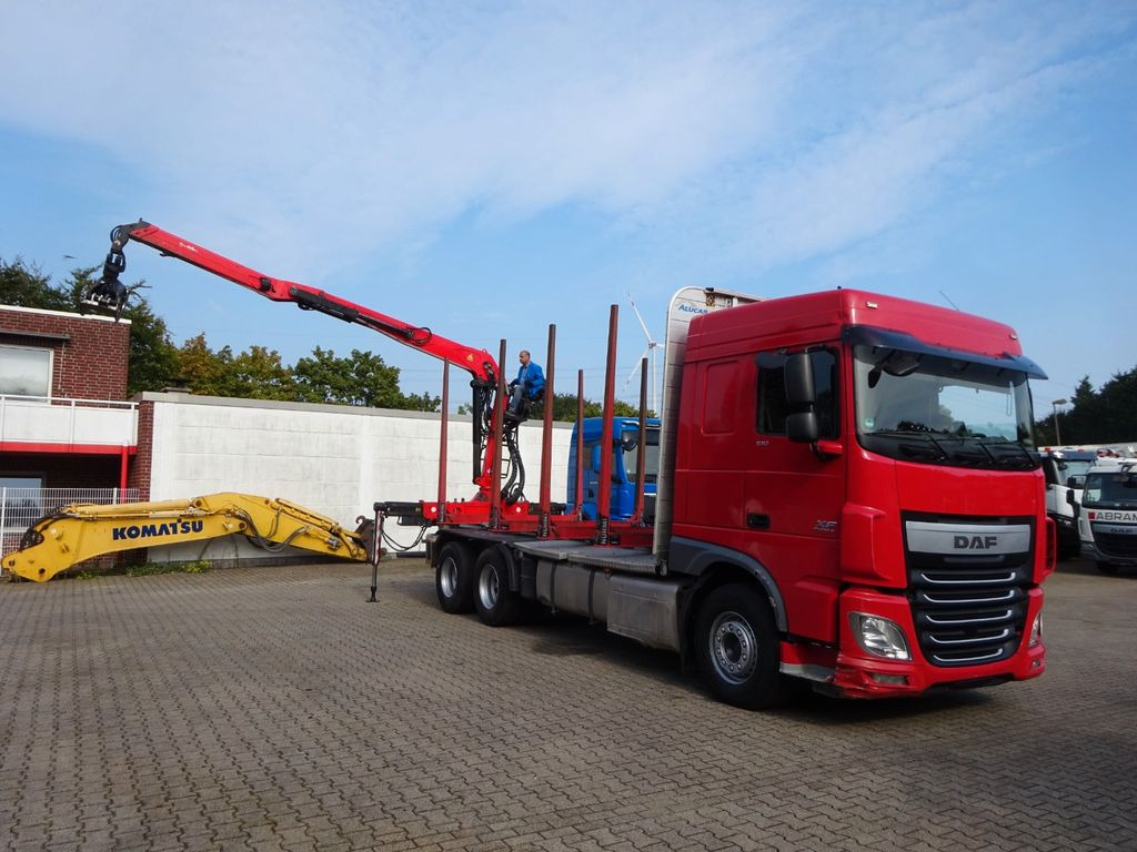 DAF XF 510 + EPSILON M120Z Holzheckladekran +Greifer - 木材运输车, 起重车:图2 DAF XF 510 + EPSILON M120Z Holzheckladekran +Greifer - 木材运输车, 起重车:图2
