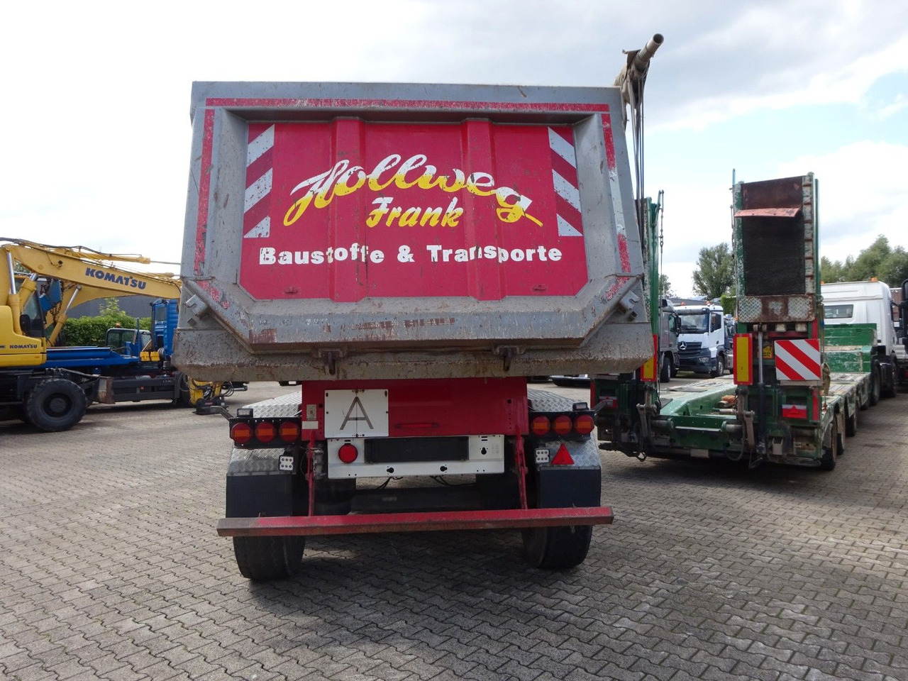 Langendorf Kippauflieger mit 3 Achsen Stahl - 翻斗半拖车:图3 Langendorf Kippauflieger mit 3 Achsen Stahl - 翻斗半拖车:图3