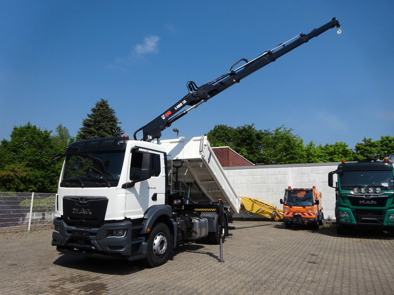 MAN 22.400 TGS + HIAB X-HIDUO 138 Kran - 翻斗车, 起重车:图3 MAN 22.400 TGS + HIAB X-HIDUO 138 Kran - 翻斗车, 起重车:图3