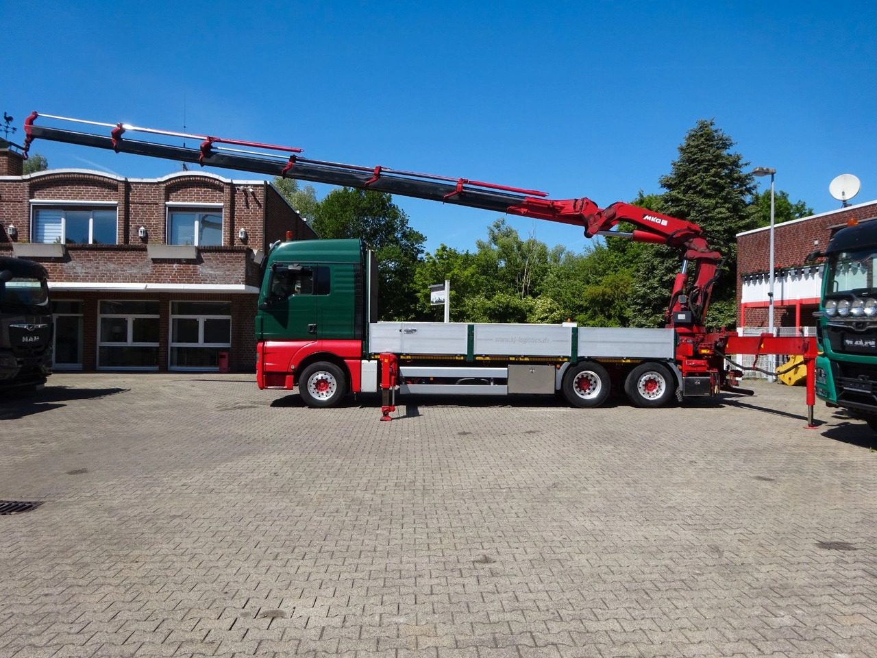 MAN 26.480 TGX + MKG HLK531 Kran +Lift-Lenkachse - 起重车:图2 MAN 26.480 TGX + MKG HLK531 Kran +Lift-Lenkachse - 起重车:图2