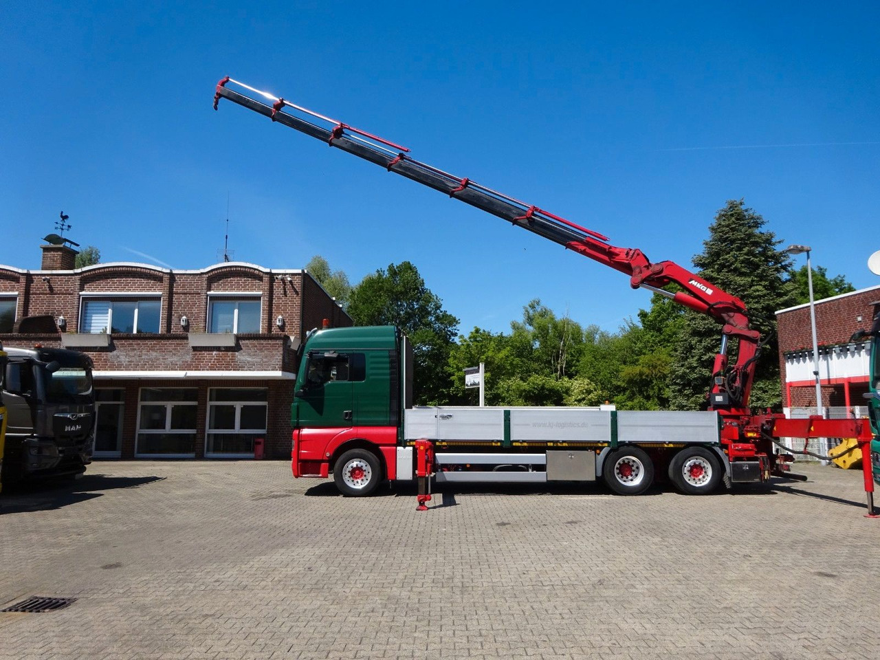 MAN 26.480 TGX + MKG HLK531 Kran +Lift-Lenkachse - 起重车:图1 MAN 26.480 TGX + MKG HLK531 Kran +Lift-Lenkachse - 起重车:图1