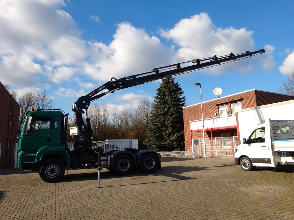 MAN 26.500 TGS SZM + NEU HIAB 258 Kran 7 x Hydr. - 起重车, 牵引车:图4 MAN 26.500 TGS SZM + NEU HIAB 258 Kran 7 x Hydr. - 起重车, 牵引车:图4