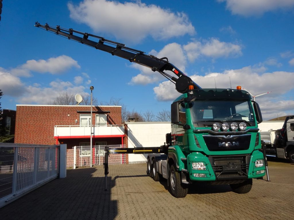 MAN 26.500 TGS SZM + NEU HIAB 258 Kran 7 x Hydr. - 起重车, 牵引车:图1 MAN 26.500 TGS SZM + NEU HIAB 258 Kran 7 x Hydr. - 起重车, 牵引车:图1