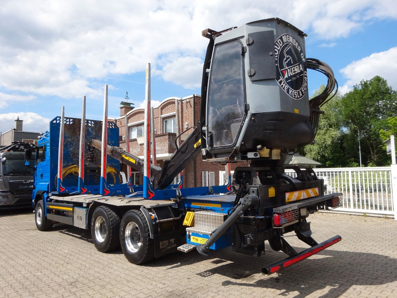 MAN 26.510 mit KESLA 2112 Holzkran+Kabine+Greifer - 木材运输车, 起重车:图4 MAN 26.510 mit KESLA 2112 Holzkran+Kabine+Greifer - 木材运输车, 起重车:图4
