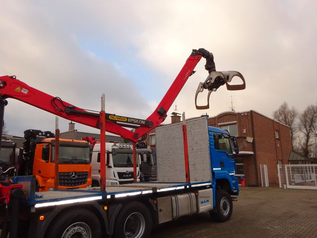 MAN 28.500 TGS mit EPSILON-Kran+Achleitner Anhänger MAN 28.500 TGS Allrad. HOLZZUG EPSILON-Kran GREIFER - 木材运输车, 起重车:图5 MAN 28.500 TGS mit EPSILON-Kran+Achleitner Anhänger MAN 28.500 TGS Allrad. HOLZZUG EPSILON-Kran GREIFER - 木材运输车, 起重车:图5