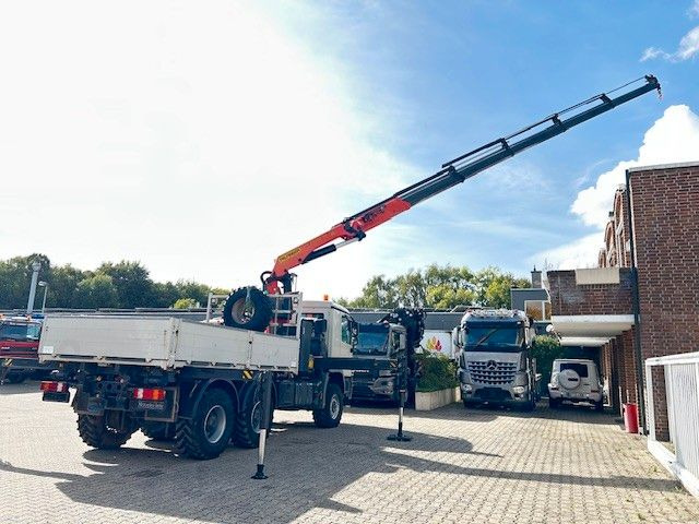 Mercedes-Benz 3344 Actros Pritsche + PK 34002 6x6 - 起重车:图5 Mercedes-Benz 3344 Actros Pritsche + PK 34002 6x6 - 起重车:图5