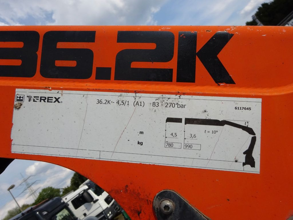 翻斗货车 Mercedes-Benz 818 Atego MEILLER 3Skipper + Terex 36.2 Kran 4x2:图14 翻斗货车 Mercedes-Benz 818 Atego MEILLER 3Skipper + Terex 36.2 Kran 4x2:图14