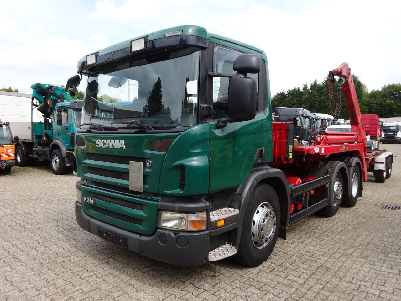 Scania P310 Absetzkipper MEILLER mit Lift+Lenkachse 6x2 - 翻斗车:图1 Scania P310 Absetzkipper MEILLER mit Lift+Lenkachse 6x2 - 翻斗车:图1