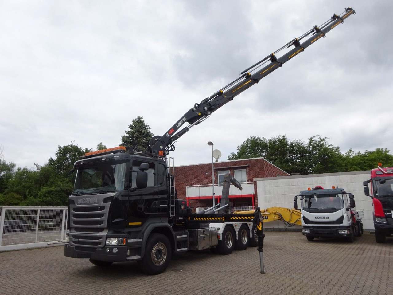 Scania R490 Abroller + HIAB 302E-6 Bj.2021 !Kran TRIDEM Scania R490 Abroller + HIAB 302E-6 Bj.2021 !Kran TRIDEM - 起重车, 吊钩升降车:图2 Scania R490 Abroller + HIAB 302E-6 Bj.2021 !Kran TRIDEM Scania R490 Abroller + HIAB 302E-6 Bj.2021 !Kran TRIDEM - 起重车, 吊钩升降车:图2