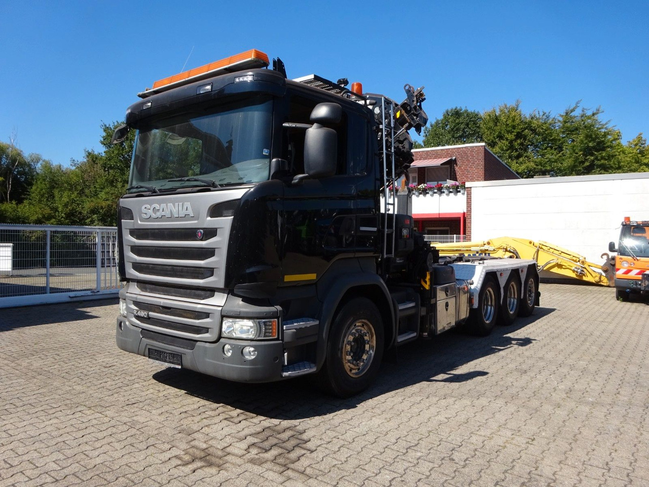Scania R490 Abroller + HIAB 302E-6 Bj.2021 !Kran TRIDEM Scania R490 Abroller + HIAB 302E-6 Kran *BJ 2021* - 起重车, 吊钩升降车:图5 Scania R490 Abroller + HIAB 302E-6 Bj.2021 !Kran TRIDEM Scania R490 Abroller + HIAB 302E-6 Kran *BJ 2021* - 起重车, 吊钩升降车:图5