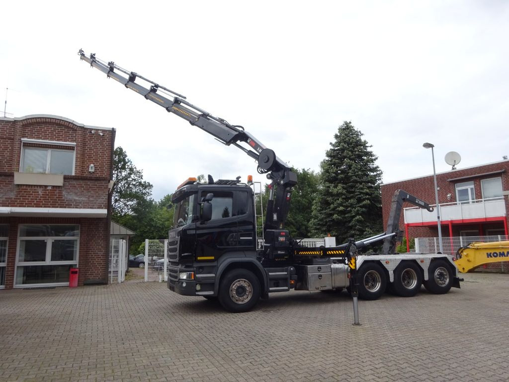 Scania R490 Abroller + HIAB 302E-6 Bj.2021 !Kran TRIDEM - 吊钩升降车, 起重车:图2 Scania R490 Abroller + HIAB 302E-6 Bj.2021 !Kran TRIDEM - 吊钩升降车, 起重车:图2
