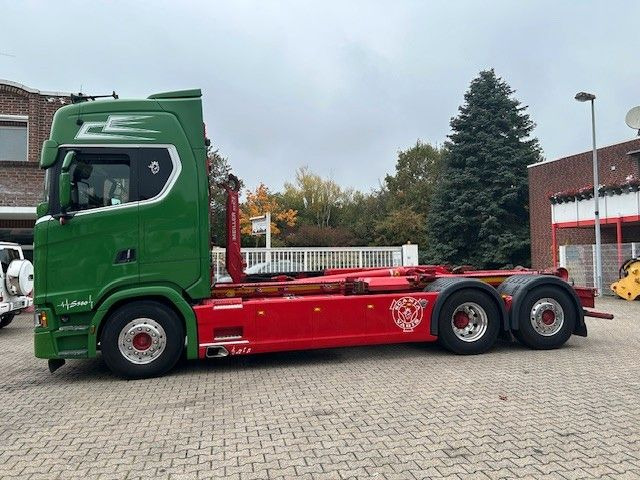 Scania S580 V8 MEILLER Abroller  mit Lift+Lenkachse 6x2 - 吊钩升降车:图5 Scania S580 V8 MEILLER Abroller  mit Lift+Lenkachse 6x2 - 吊钩升降车:图5