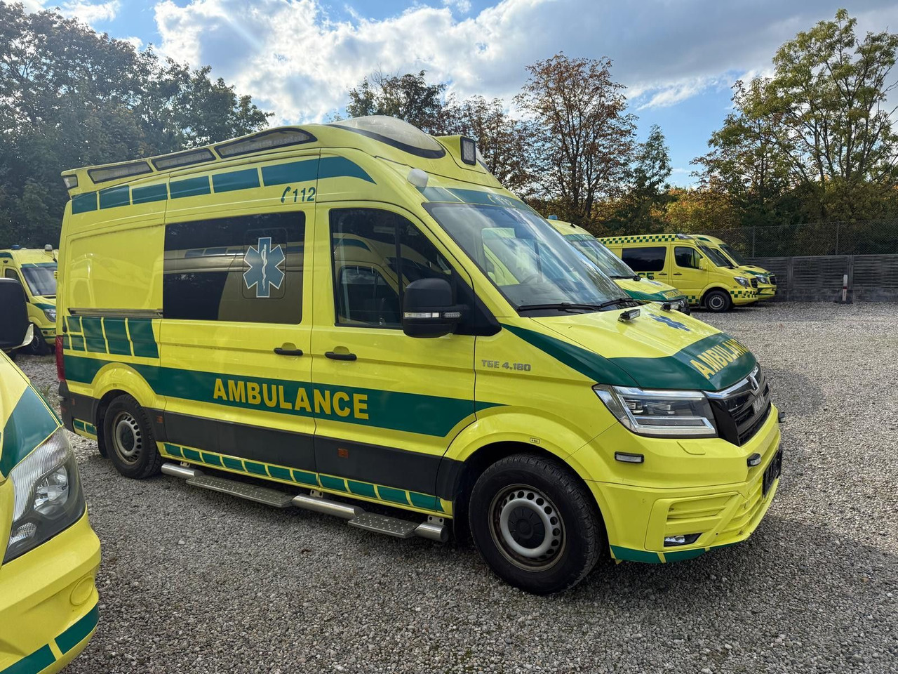 MAN TGE 4.180 Ambulance * 33 400 € netto - 救护车:图1 MAN TGE 4.180 Ambulance * 33 400 € netto - 救护车:图1