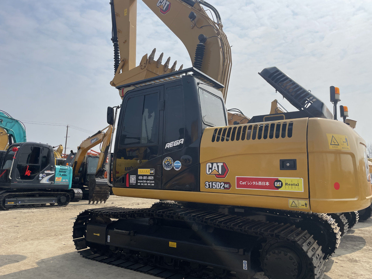 CATERPILLAR 315D2GC - 履带式挖掘机:图1 CATERPILLAR 315D2GC - 履带式挖掘机:图1