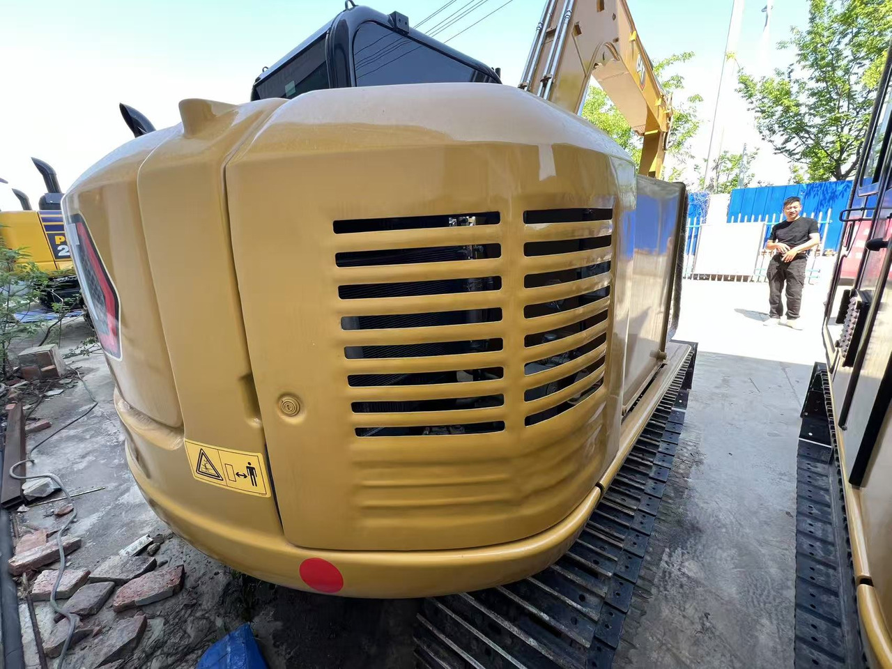 Mini excavator CAT 307 - 履带式挖掘机:图3 Mini excavator CAT 307 - 履带式挖掘机:图3