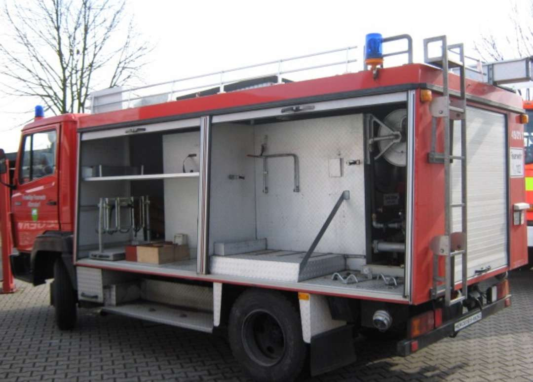 1989 Mercedes-Benz 814 / Redningsbil - 消防车:图3 1989 Mercedes-Benz 814 / Redningsbil - 消防车:图3