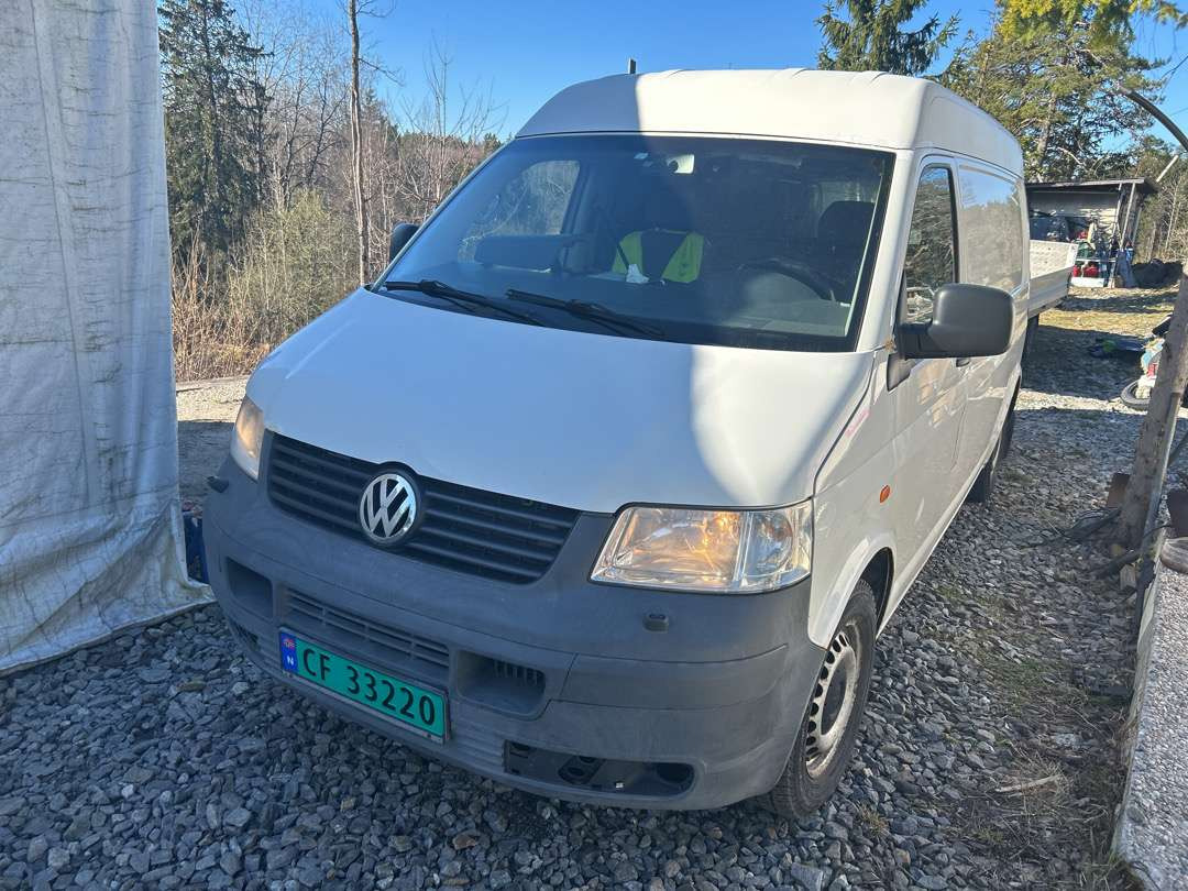 2005 Varebil VOLKSWAGEN TRANSPORTER Lang utgave EU-godkjent - 无侧窗厢式货车:图1 2005 Varebil VOLKSWAGEN TRANSPORTER Lang utgave EU-godkjent - 无侧窗厢式货车:图1