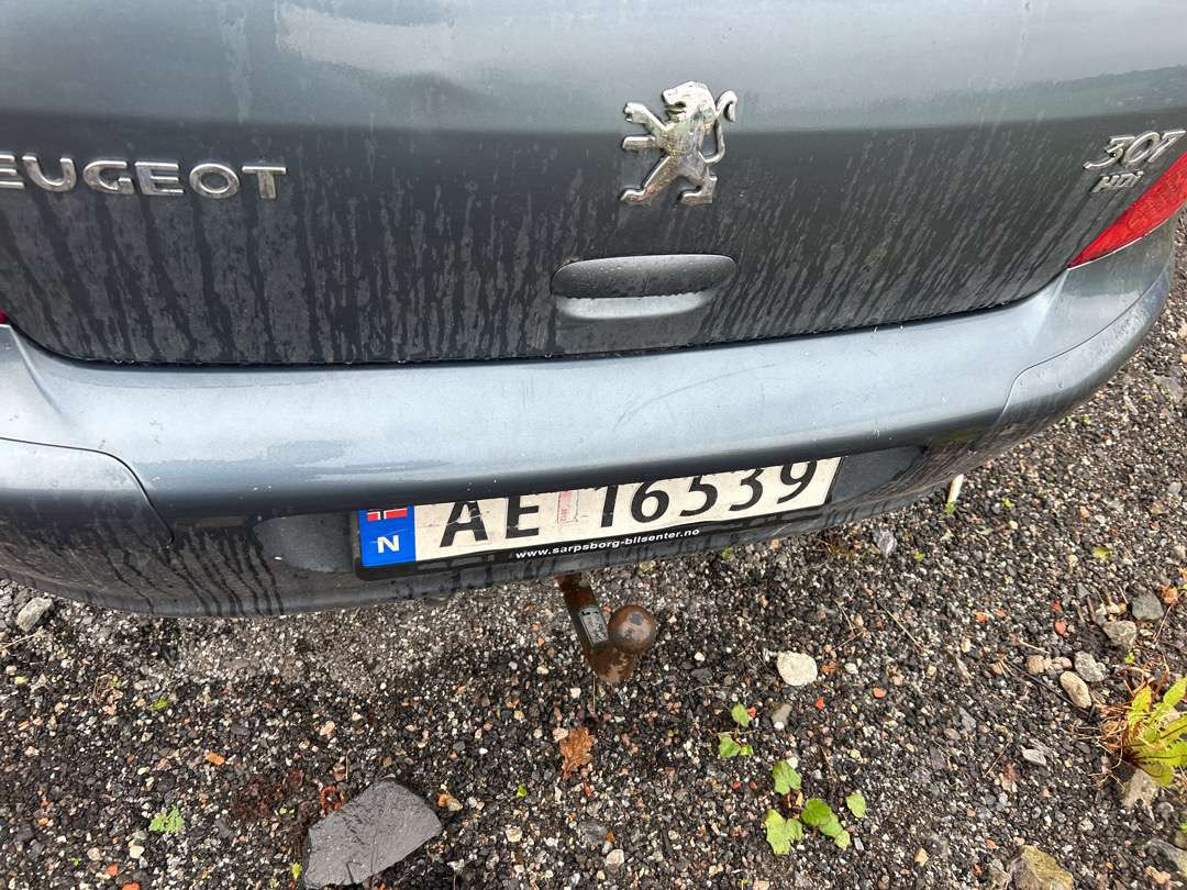 2007 Personbil PEUGEOT 307 EU-godkjent - 汽车:图5 2007 Personbil PEUGEOT 307 EU-godkjent - 汽车:图5