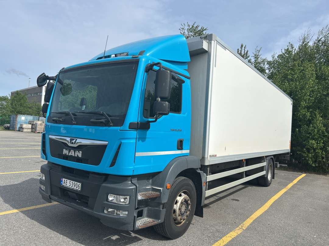 2018 Skapbil MAN TGM 15.250 EU-Godkjent. Euro 6 - 厢式卡车:图1 2018 Skapbil MAN TGM 15.250 EU-Godkjent. Euro 6 - 厢式卡车:图1