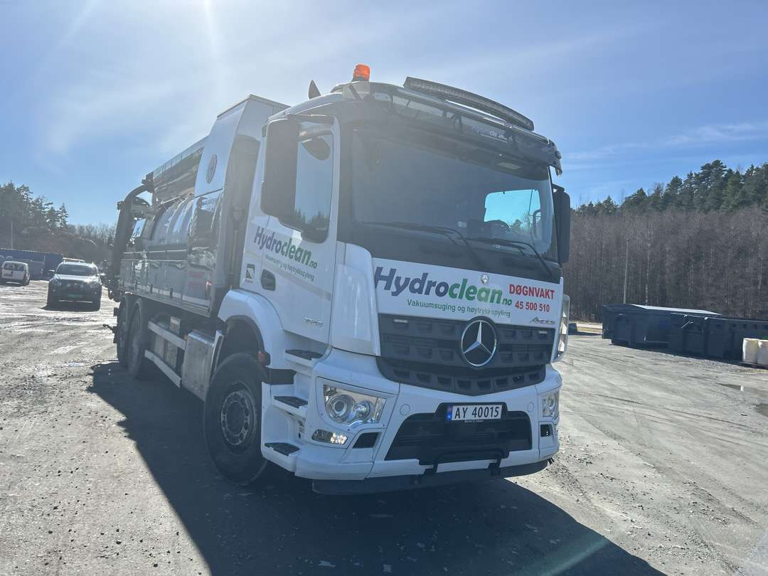 2019 Kombibil MERCEDES-BENZ AROCS 2543 KDIR EU-godkjent Euroklasse 6T - 真空车:图2 2019 Kombibil MERCEDES-BENZ AROCS 2543 KDIR EU-godkjent Euroklasse 6T - 真空车:图2