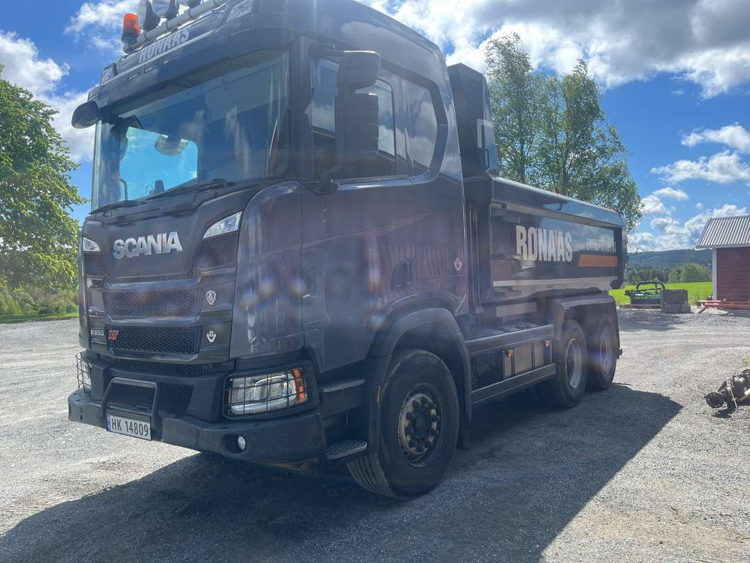 2020 Scania R650 xt - nylig eugodkjent - 翻斗车:图1 2020 Scania R650 xt - nylig eugodkjent - 翻斗车:图1