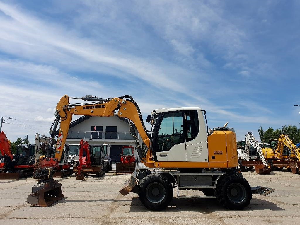 Liebherr A 910 Compact - 轮式挖掘机:图2 Liebherr A 910 Compact - 轮式挖掘机:图2