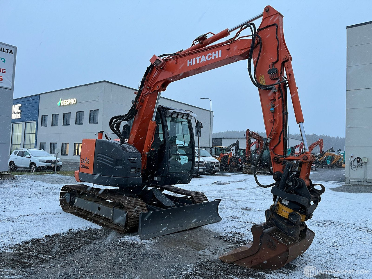 Hitachi ZX85US-5, vm. 2014, 3 kauhaa, Pirkkala - 小型挖掘机:图5 Hitachi ZX85US-5, vm. 2014, 3 kauhaa, Pirkkala - 小型挖掘机:图5