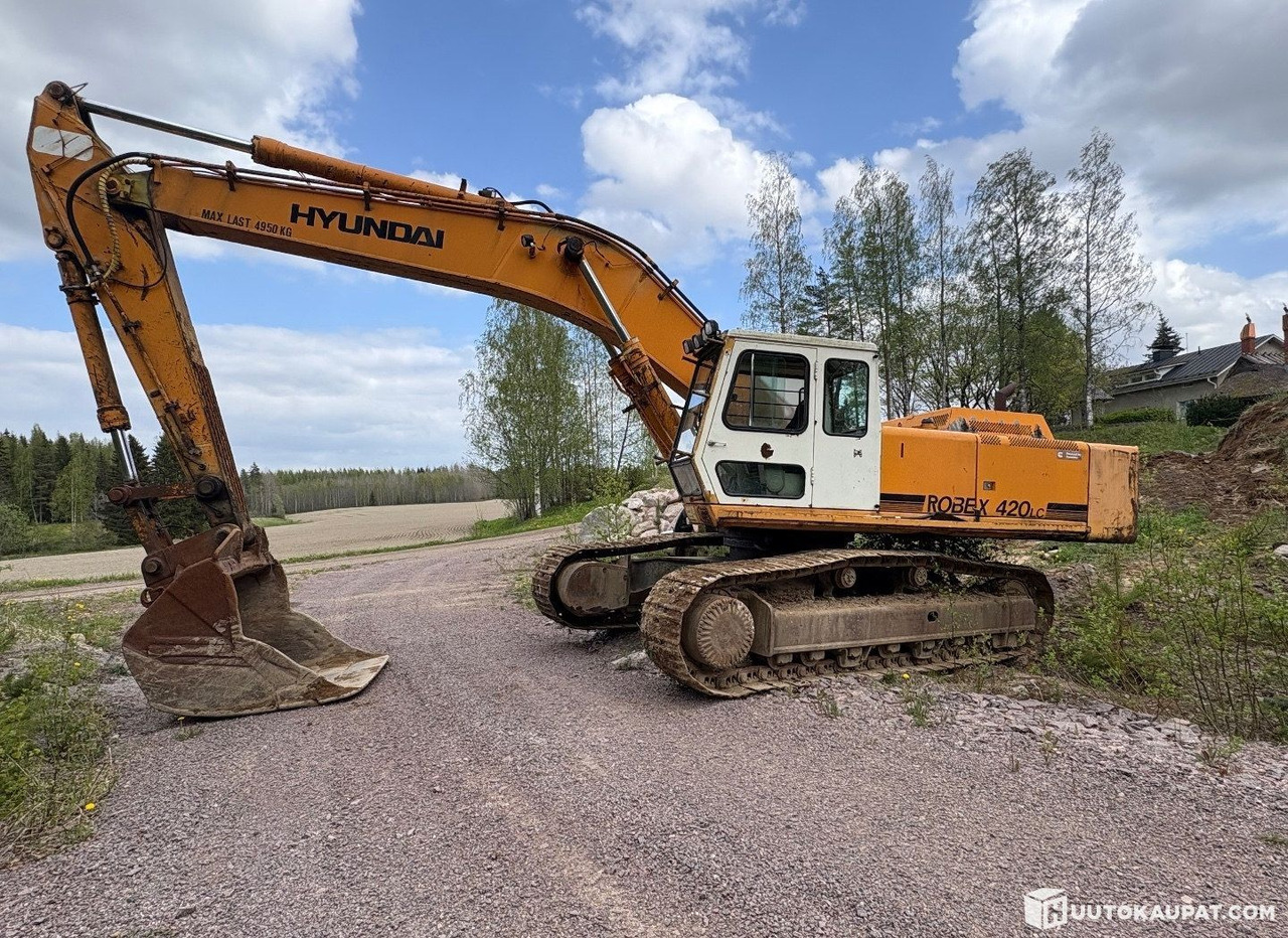 Hyundai Robex 420 LC, crawler excavator, 1995, Mäntsälä - 履带式挖掘机:图1 Hyundai Robex 420 LC, crawler excavator, 1995, Mäntsälä - 履带式挖掘机:图1