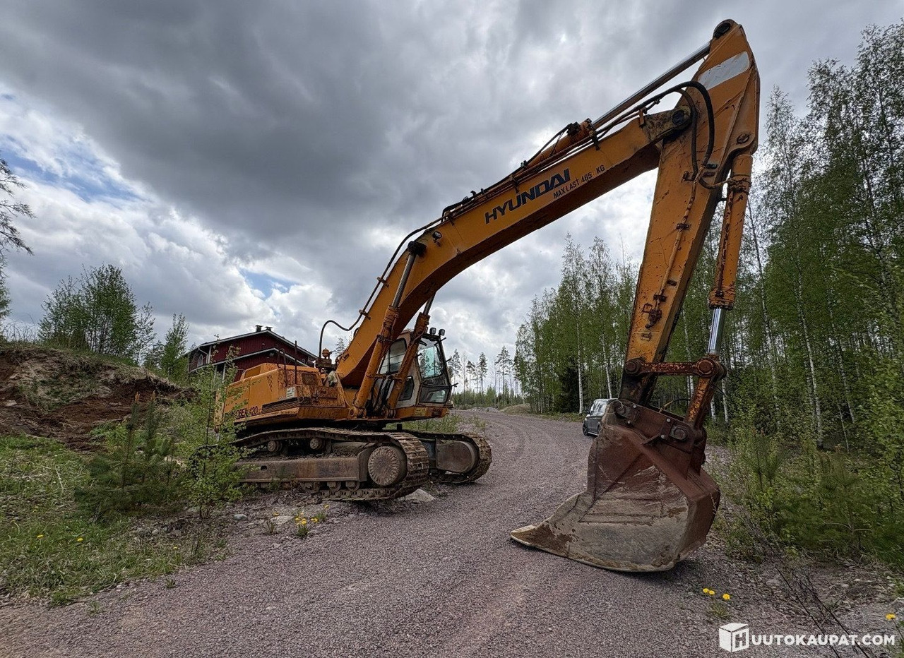 Hyundai Robex 420 LC, crawler excavator, 1995, Mäntsälä - 履带式挖掘机:图2 Hyundai Robex 420 LC, crawler excavator, 1995, Mäntsälä - 履带式挖掘机:图2