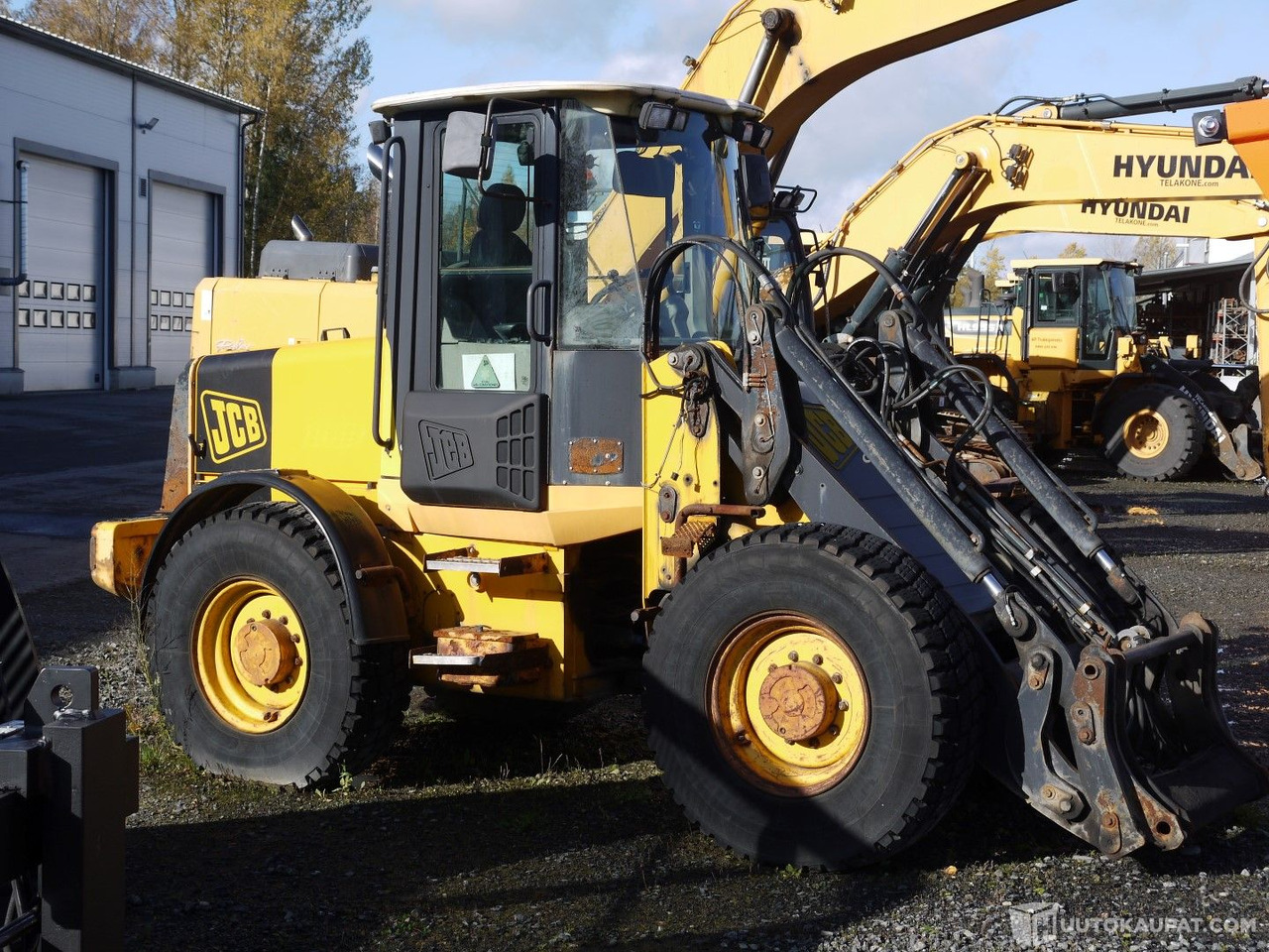 JCB 411, 2011 Pyöräkuormaaja, Humppila - 轮式装载机:图4 JCB 411, 2011 Pyöräkuormaaja, Humppila - 轮式装载机:图4