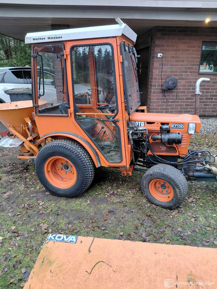 Kubota B7100, 1990, Lahti - 紧凑型拖拉机:图2 Kubota B7100, 1990, Lahti - 紧凑型拖拉机:图2