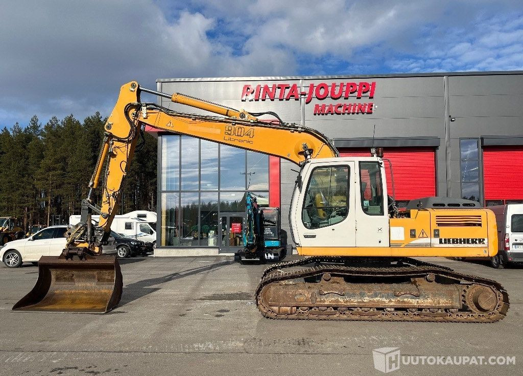 Liebherr 904 / Engcon, Kauha, Rasvari, Lämmitin, 2004, 20 987 h Kaivinkone, Ilmajoki - 履带式挖掘机:图1 Liebherr 904 / Engcon, Kauha, Rasvari, Lämmitin, 2004, 20 987 h Kaivinkone, Ilmajoki - 履带式挖掘机:图1