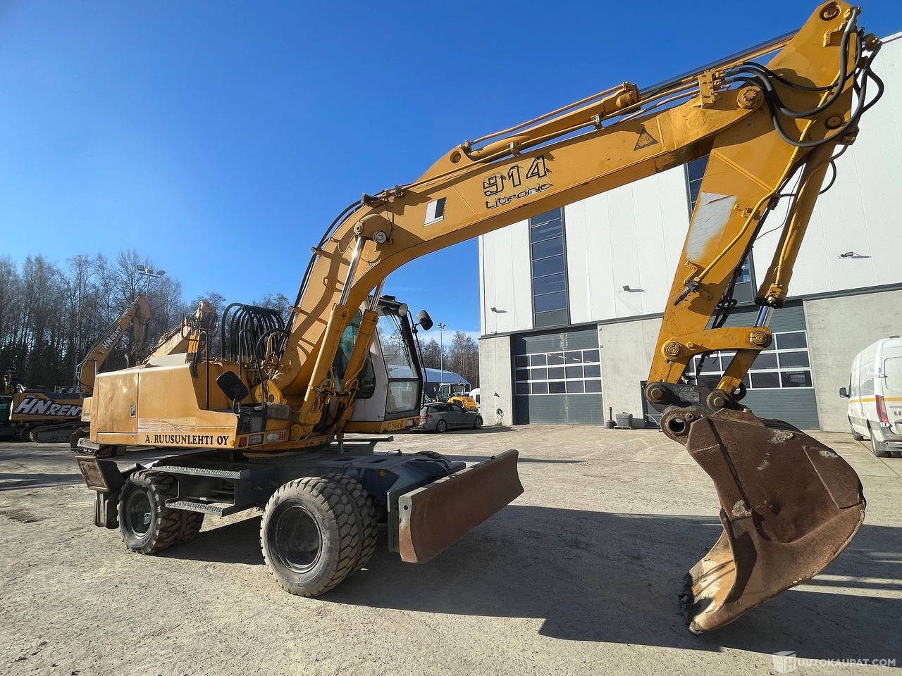 Liebherr A 914, 1998 Kaivinkone, Tuusula - 轮式挖掘机:图4 Liebherr A 914, 1998 Kaivinkone, Tuusula - 轮式挖掘机:图4