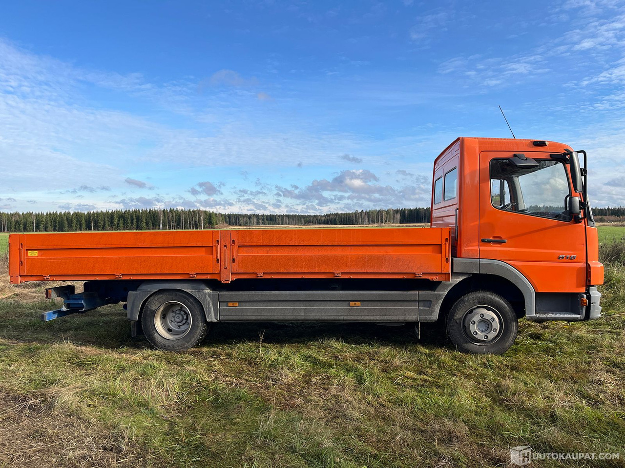 Mercedes-Benz Atego avolavakuorma-auto, 2006, Sysmä - 栏板式/ 平板卡车:图3 Mercedes-Benz Atego avolavakuorma-auto, 2006, Sysmä - 栏板式/ 平板卡车:图3