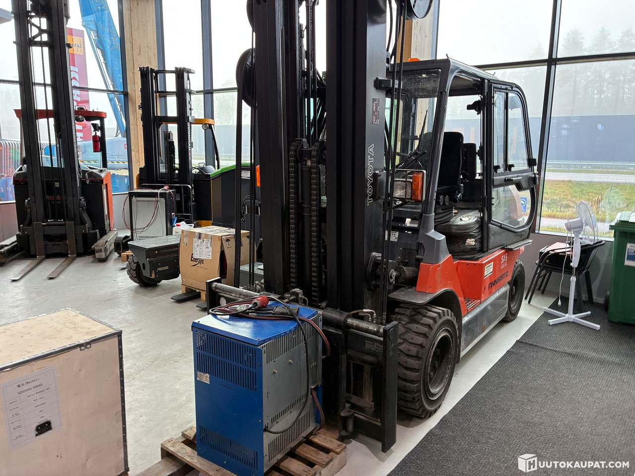 Toyota 7 FB MF 50, 2007 Electric forklift, Lieto - 电动叉车:图3 Toyota 7 FB MF 50, 2007 Electric forklift, Lieto - 电动叉车:图3