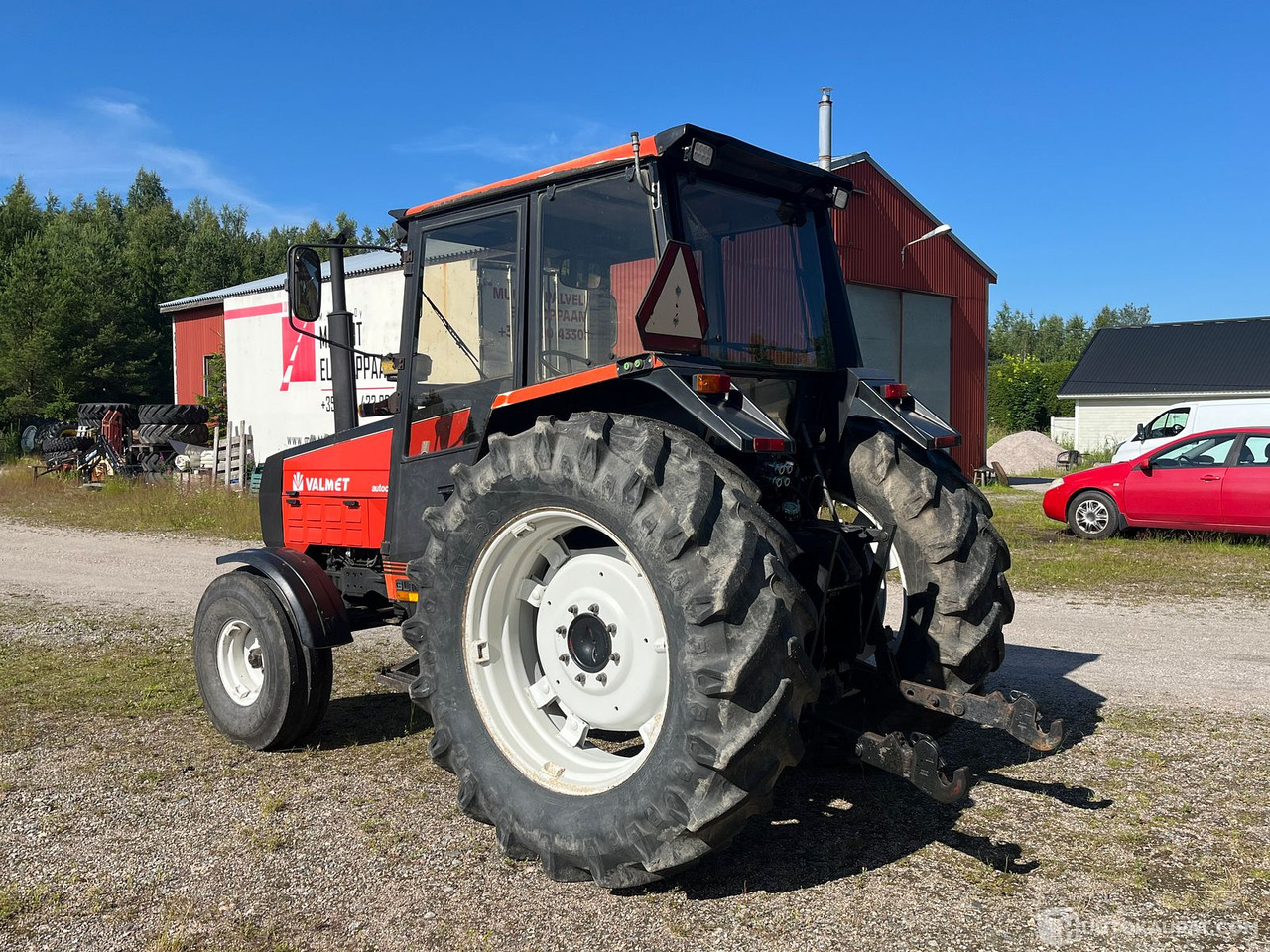 Valmet 705, Traktori, harrastajalta, 1990, Salo - 拖拉机:图3 Valmet 705, Traktori, harrastajalta, 1990, Salo - 拖拉机:图3