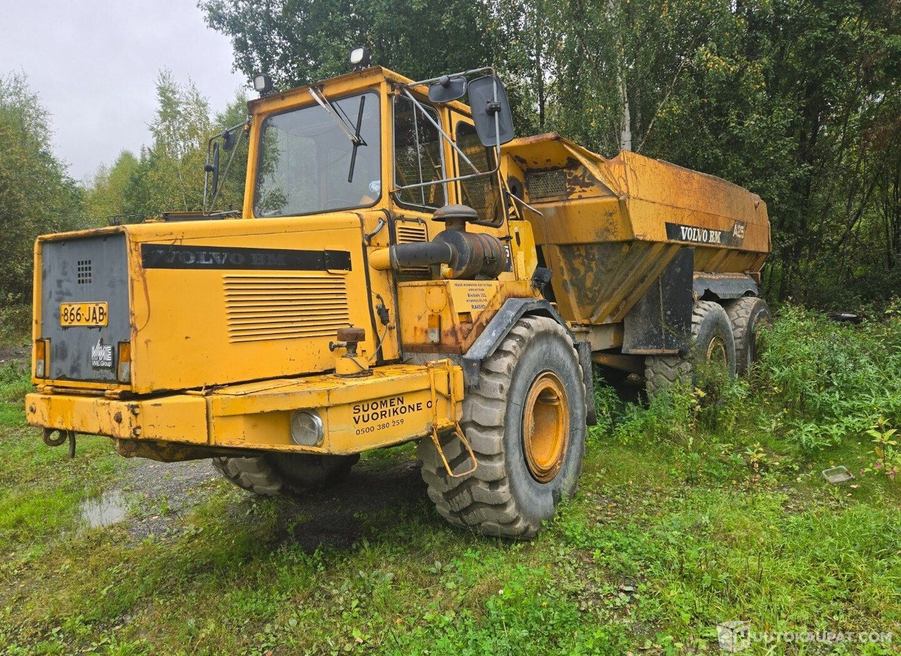 Volvo BM A25 dumpperi, 1990, 161843H, Kurikka - 铰接式自卸车:图3 Volvo BM A25 dumpperi, 1990, 161843H, Kurikka - 铰接式自卸车:图3