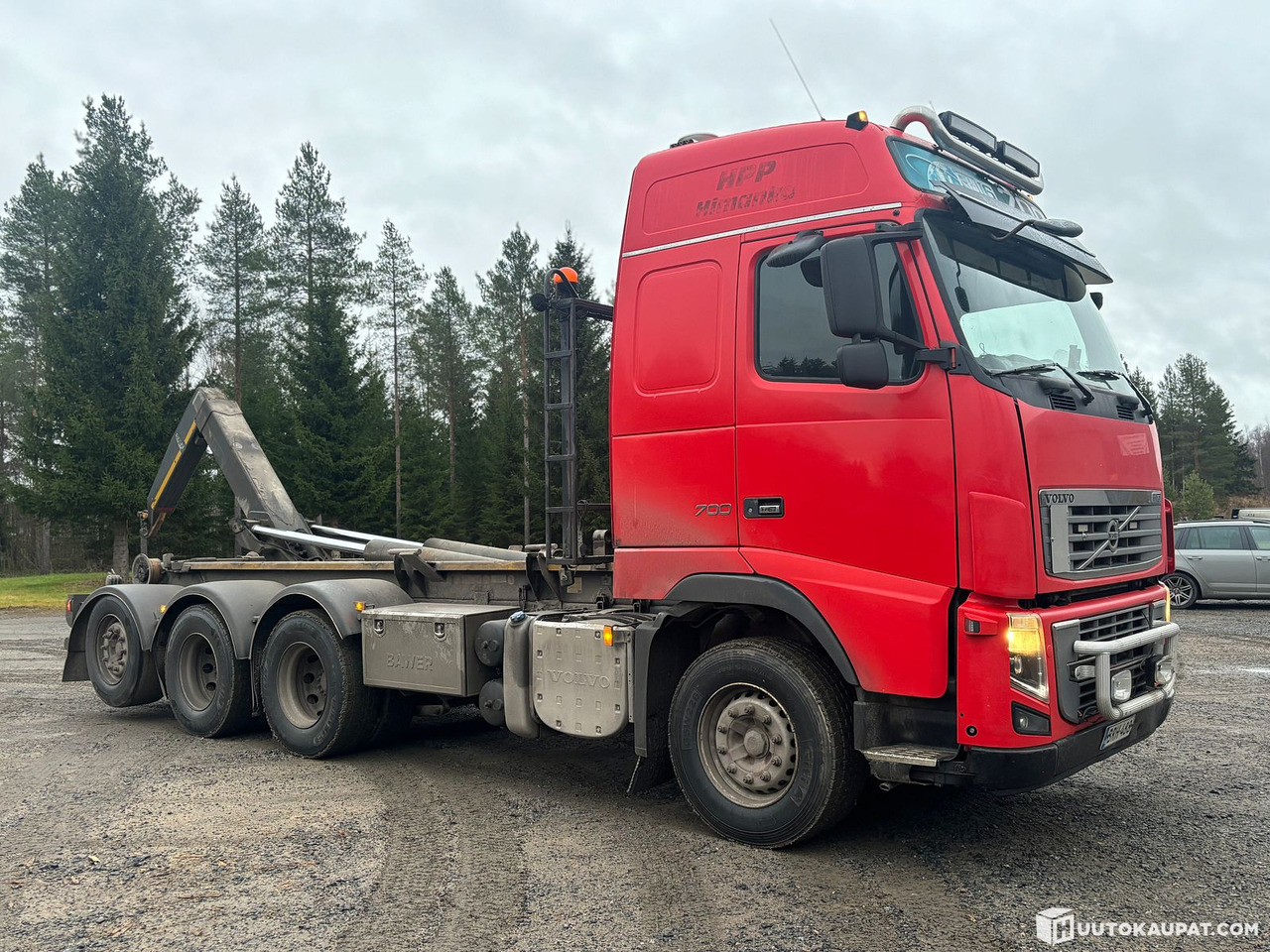 Volvo FH16 hooklift truck. 2010, Kalajoki - 吊钩升降车:图1 Volvo FH16 hooklift truck. 2010, Kalajoki - 吊钩升降车:图1