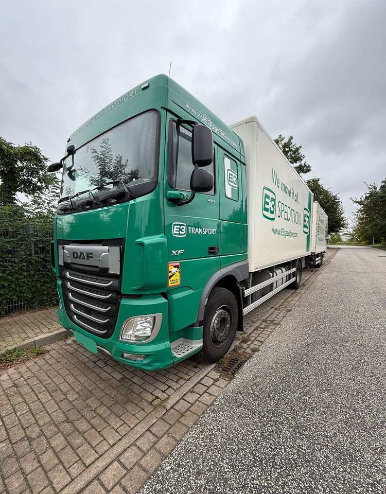 DAF XF ZESTAW TANDEM 2021 ORYGINALNY PRZEBIEG z Niemiec / PRZEJAZDOWY Z WINDĄ / - 厢式卡车:图2 DAF XF ZESTAW TANDEM 2021 ORYGINALNY PRZEBIEG z Niemiec / PRZEJAZDOWY Z WINDĄ / - 厢式卡车:图2