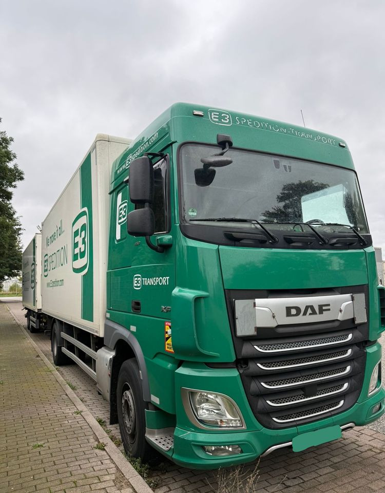 DAF XF ZESTAW TANDEM 2021 ORYGINALNY PRZEBIEG z Niemiec / PRZEJAZDOWY Z WINDĄ / - 厢式卡车:图3 DAF XF ZESTAW TANDEM 2021 ORYGINALNY PRZEBIEG z Niemiec / PRZEJAZDOWY Z WINDĄ / - 厢式卡车:图3