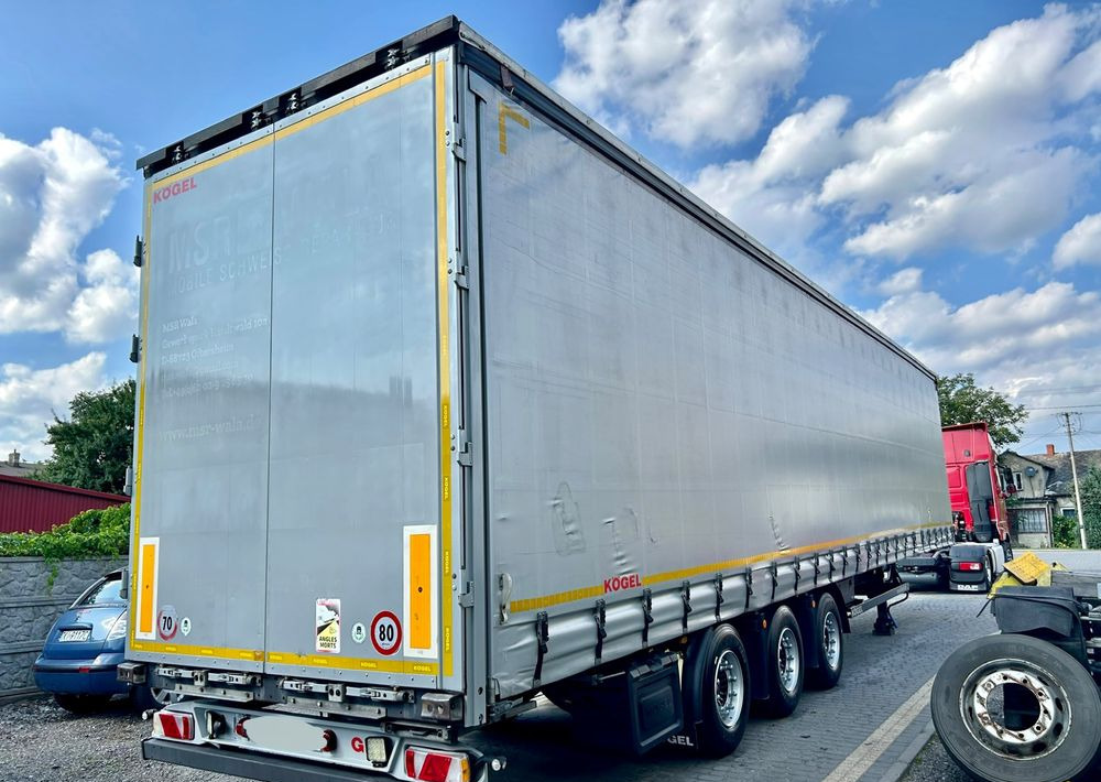 Kögel MEGA 2019 OPONY 80% SAF PODNOSZONA OŚ PODNOSZONY DACH / OD PIERWSZEGO WŁAŚCICIELA - 侧帘半拖车:图3 Kögel MEGA 2019 OPONY 80% SAF PODNOSZONA OŚ PODNOSZONY DACH / OD PIERWSZEGO WŁAŚCICIELA - 侧帘半拖车:图3