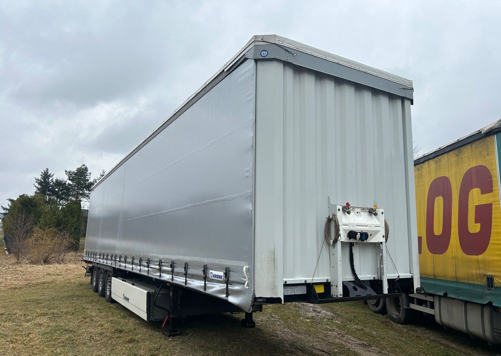 Krone STANDARD NAUKA JAZDY 2x podnoszona oś 2021 podnoszona oś OPONY 70% / STAN BARDZO DOBRY / OD PIERWSZEGO WŁAŚCICIELA / PALECIARA / TOP / sprowadzona z Niemiec !! - 侧帘半拖车:图2 Krone STANDARD NAUKA JAZDY 2x podnoszona oś 2021 podnoszona oś OPONY 70% / STAN BARDZO DOBRY / OD PIERWSZEGO WŁAŚCICIELA / PALECIARA / TOP / sprowadzona z Niemiec !! - 侧帘半拖车:图2