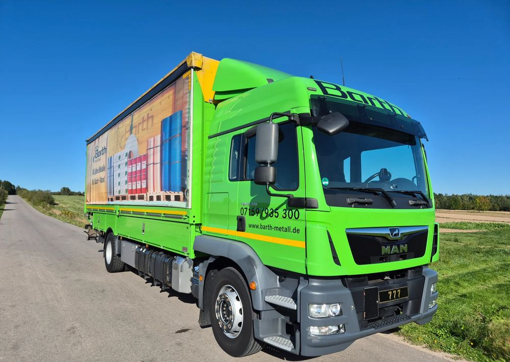 MAN Tgm 18.320 FULL SERWIS UNIKAT TOP ORYGINALNY PRZEBIEG z Niemiec AUTOMAT WINDA ACC Pirelli klima postojowa 18.250 18.290 15.250 15.290 15.320 - 侧帘卡车:图1 MAN Tgm 18.320 FULL SERWIS UNIKAT TOP ORYGINALNY PRZEBIEG z Niemiec AUTOMAT WINDA ACC Pirelli klima postojowa 18.250 18.290 15.250 15.290 15.320 - 侧帘卡车:图1
