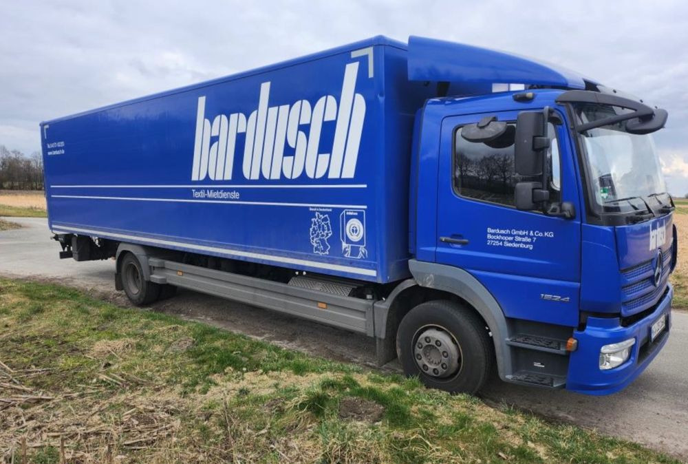 Mercedes-Benz Atego 1524 Z Niemiec TOP 2018 Przód i tył na poduszkach 15t DMC / 7.45m 18 palet TOP STAN - 厢式卡车:图2 Mercedes-Benz Atego 1524 Z Niemiec TOP 2018 Przód i tył na poduszkach 15t DMC / 7.45m 18 palet TOP STAN - 厢式卡车:图2