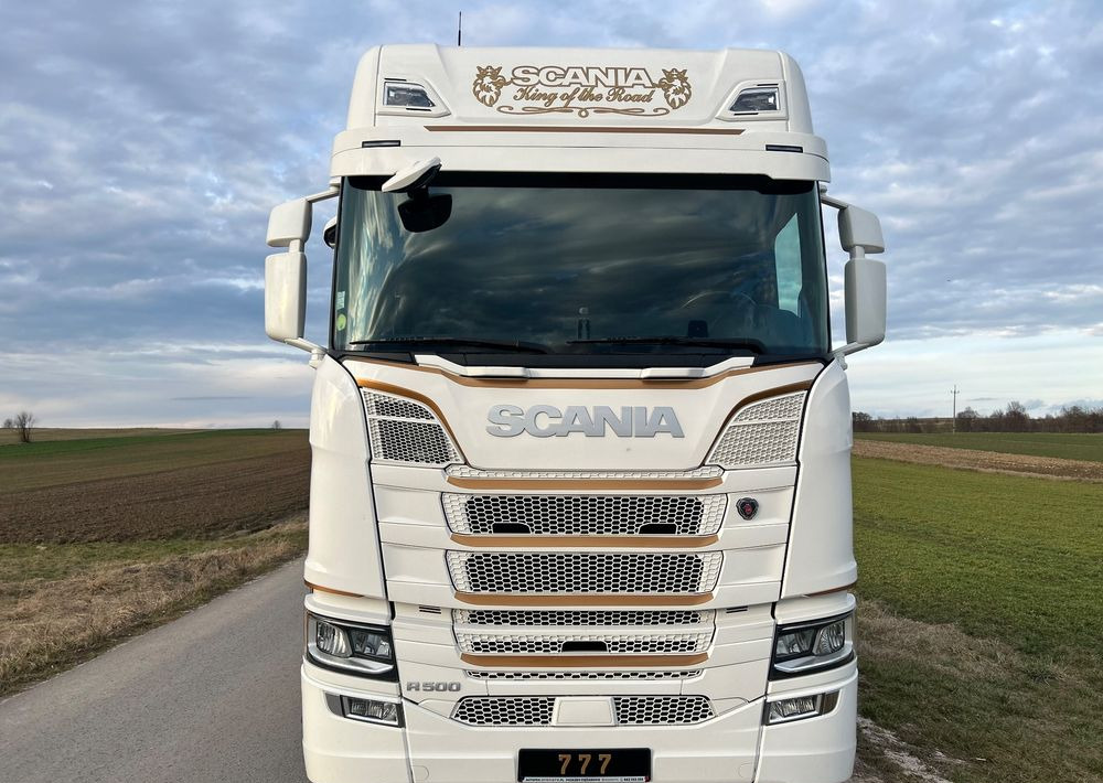 Scania R500 FULL AIR 2019 10x poduszki KLIMA POSTOJOWA / RETARDER / FULL SPOJLER / TOP STAN / od jedynego właściciela ! HYDRAULIKA spod beczki spożywczej ! / do wywrotu ruchomej podłogi beczki TOP TOP - 牵引车:图2 Scania R500 FULL AIR 2019 10x poduszki KLIMA POSTOJOWA / RETARDER / FULL SPOJLER / TOP STAN / od jedynego właściciela ! HYDRAULIKA spod beczki spożywczej ! / do wywrotu ruchomej podłogi beczki TOP TOP - 牵引车:图2