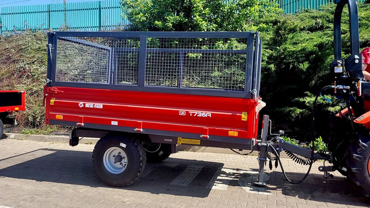 Metal-Fach T735A – 2,5t - 农场拖车:图2 Metal-Fach T735A – 2,5t - 农场拖车:图2