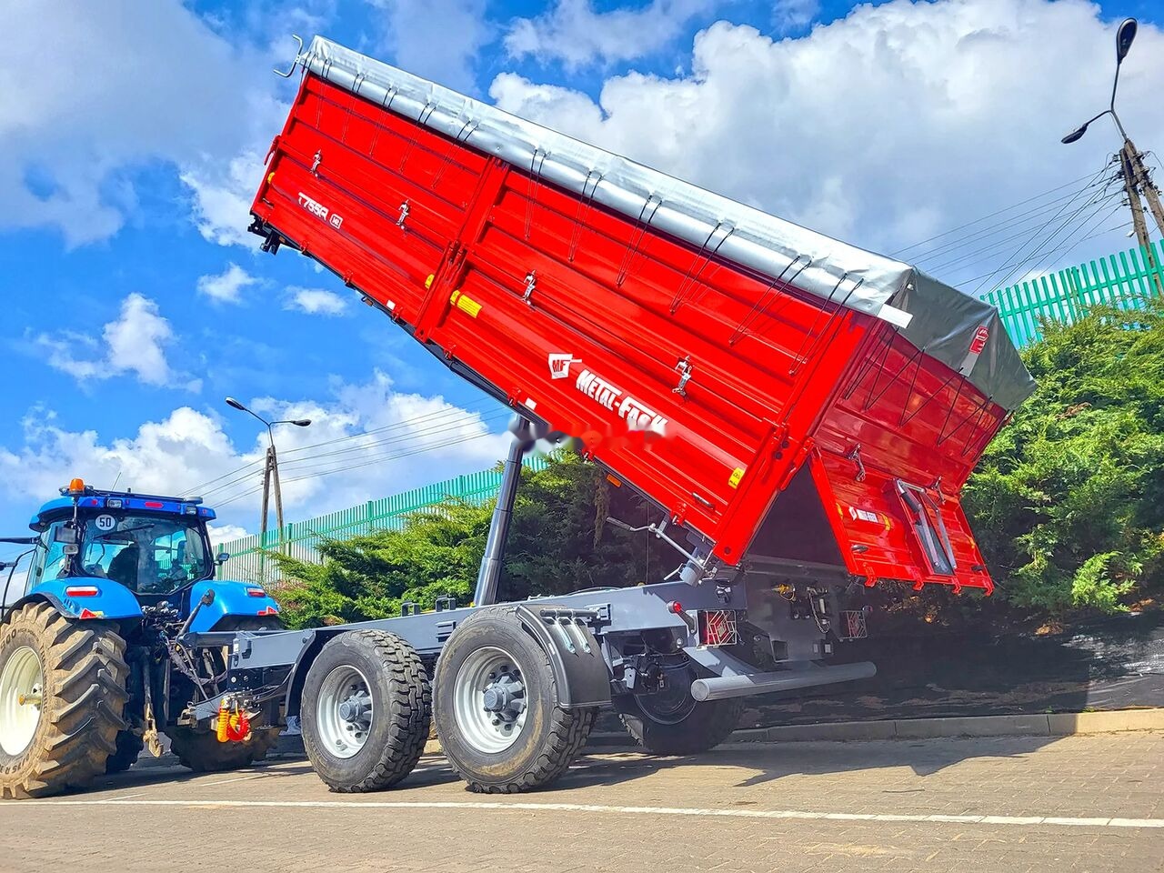 Metal-Fach T755A - 14t Tandem - 农场自卸拖车/ 自卸车:图1 Metal-Fach T755A - 14t Tandem - 农场自卸拖车/ 自卸车:图1